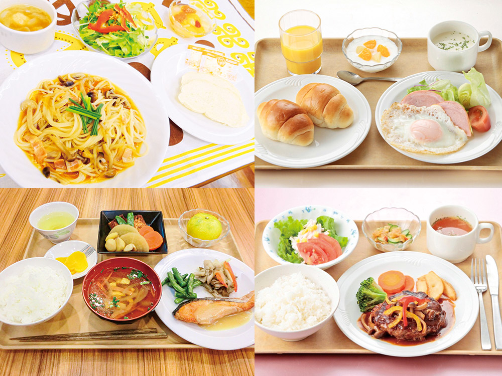 管理栄養士の管理の元、食事を提供